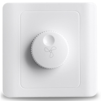 iDiskk 风扇吊扇调速开关面板 86型 暗位