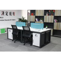 春丰祥 CFX-17702 活动柜四人位办公桌 2400*1200*1050 E1级实木 单个价格