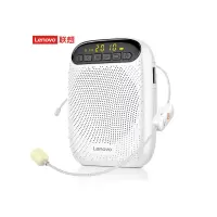 联想（Lenovo）A500小蜜蜂无线扩音器喇叭 大功率便携导游教师教学专用 陶瓷白