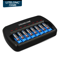 力特朗9v充电电池电池套装