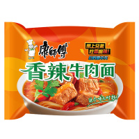 康師傅五连袋香辣牛肉面99g*5袋*6组/箱