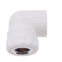 日丰(RIFENG) PPR内丝弯头φ25热水管配件单个装-(个)青岛