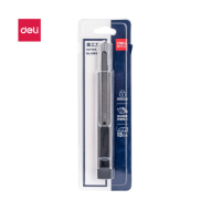 得力(Deli) 2083小号自锁美工刀(5把/组)-(组)9mm裁纸刀灰色