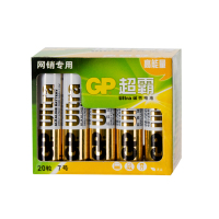 超霸( GP) GP24AU-2IL8 7号 碱性电池干电池 20节/盒(计价单位:盒)(BY)