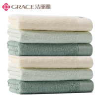 【苏宁自营】洁丽雅(grace) 6413 72*33cm 竹浆纤维毛巾(计价单位：条)（BY）
