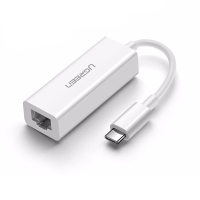绿联 US236 Type-C千兆网卡 白色 60808