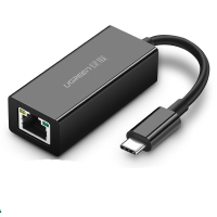 绿联 US236 Type-C千兆网卡 黑色 50307