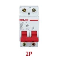 德力西空气开关dz47动力型D型断路器1p2p3p三相电D63电闸空开100a 125A 4p