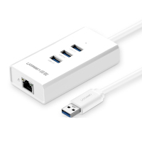 绿联 CR102 USB3.0转千兆网卡 白色 20260