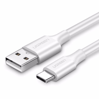 绿联 US287 USB2.0转Type-C数据线 白色 0.5米 60120