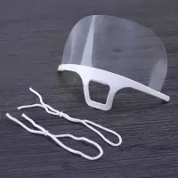 半截透明面罩厨师用