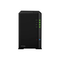 群晖(Synology)DS218play 四核心 2盘位4TB硬盘NAS网络存储服务器