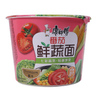 康師傅番茄鲜蔬面109g*12桶/箱