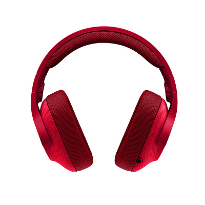 罗技(Logitech)G433 7.1 有线环绕声游戏耳机麦克风-红色