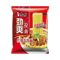 康師傅劲爽拉面红烧牛肉面 98g*24袋/箱