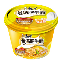 康師傅金汤肥牛面112g*12桶/箱