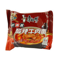 康師傅酸辣牛肉面108g*24袋/箱