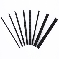 齐心(COMIX) 装订夹条 装订机夹条 10孔打孔机压边条 十孔装订夹条装订 JT1100 10mm