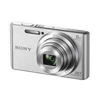 索尼 DSC-W830 数码相机 照相机索尼卡片机照像机锂电相机 银色