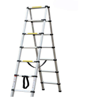 福源达 铝合金5.5米竹节梯 人字梯