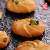 垦丁旺 香葱芝麻小饼干 曲奇饼干小包装 400/箱 特惠三箱装