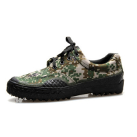 低帮胶鞋劳保解放鞋 学生军训鞋军用工地工作鞋