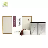 G20峰会指定用茶 纯手工炒制西湖龙冠龙井绿茶 明前雀舌级金碗钉G60纯茶组合200g