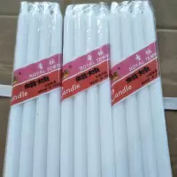 [砳石]家用照明蜡 白蜡烛 烛光晚餐无烟蜡烛 40只装