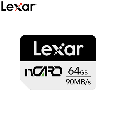 雷克沙(Lexar)nCARD 64G 华为授权 华为手机 华为平板 扩展内存卡 4K NM储存卡 Nano SIM