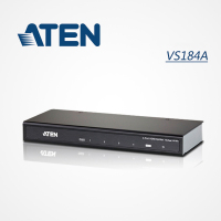 宏正(ATEN) VS184A HDMI分配器一进四出 高清视频分屏器1分4 分频器