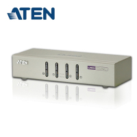 宏正(ATEN) CS74U 4进1出KVM切换器 VGA切换器 USB共享器音频切换器