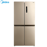 美的(Midea)BCD-468WTPM(E) 468升十字对开门多门冰箱 纤薄机身 变频节能 风冷无霜 静音省电 除菌