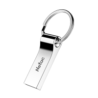 朗科(Netac)32GB USB2.0 U盘U275银色 加密U盘 防水闪存盘