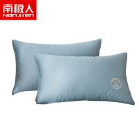 南极人 NanJiren枕芯玻尿酸茶多酚安睡面模枕头天丝棉柔软舒滑可水洗机洗绿茶熏香清新填充