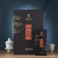 墨君茯茶国之茯礼-礼盒 2(400g茶砖 2、茶针)一级黑毛茶