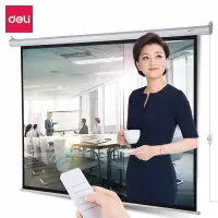 得力(deli)50440电动遥控投影幕(100英寸4:3) 单位(件)