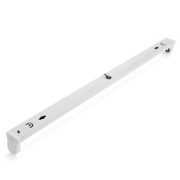 雷士（NVC）雷士照明 T8分体LED灯管支架配件 T8一体化空支架0.6米 背出线可吊装 白色①