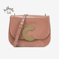 可西奈尔(COCCINELLE)CRAQUANTE系列女士漆皮时尚单肩包E1CK2120101浅褐色P01
