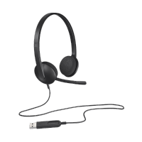 罗技 H340 USB接口耳麦头戴式耳机带麦克风话筒耳机麦克风