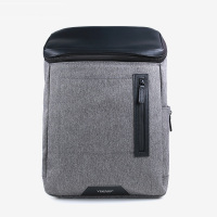 范克(VENQUE)Amsterdam商务极简风背包 灰色 随单即送HELLOKITTY保温杯一个