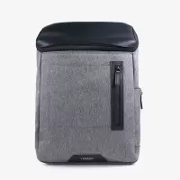 范克(VENQUE)Amsterdam商务极简风背包 灰色 随单即送HELLOKITTY保温杯一个