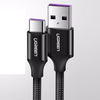 绿联 US279 USB2.0转Type-C数据线 黑色 1.5米 60729