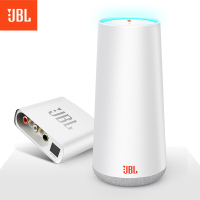 JBL TOWER SMART音乐城堡无线蓝牙音箱 智能音箱 WIFI语音声控智能家居音响 陪伴教育学习娱乐 白色