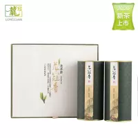 JR[2021新茶顺丰发货]G20峰会指定用茶 纯手工炒制西湖龙冠龙井茶叶绿茶龙冠香双罐组合250g