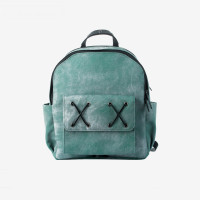 范克(VENQUE)Cross Elle新款时尚双肩女生背包 湖蓝色 随单寄送HELLOKITTY限量款保温杯一个