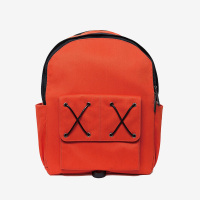 范克(VENQUE)Cross the street潮流街头手工防水双肩包 橙色