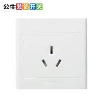 公牛(BULL) 明装开关插座 G09系列 16A三孔空调插座 G09Z104
