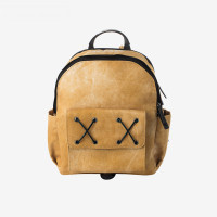 范克(VENQUE)Cross Elle新款时尚双肩女生背包 驼黄色 随单寄送HELLOKITTY限量款保温杯一个