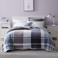 博洋宝贝英伦格调法兰绒毯