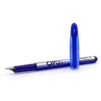 施耐德(schneider)德国蓝色OPUS 超越系列钢笔F头 学生练字笔